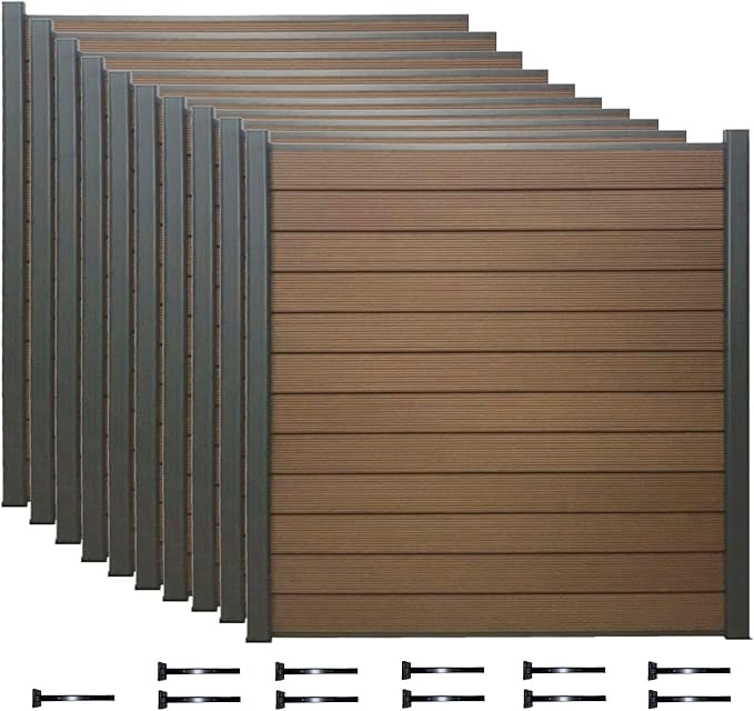 WPC Fence Panels | Durable Composite Fencing for Garden & Outdoor Privacy pusen wpc fence