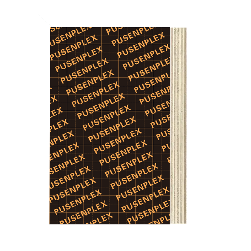 Film faced plywood-hardwood High-Quality Film Faced Plywood | Concrete Formwork Plywood | [pusenplex]