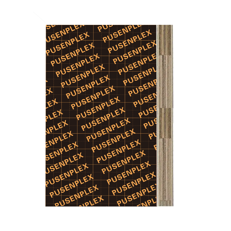 Film faced plywood-hardwood High-Quality Film Faced Plywood | Concrete Formwork Plywood | [pusenplex]