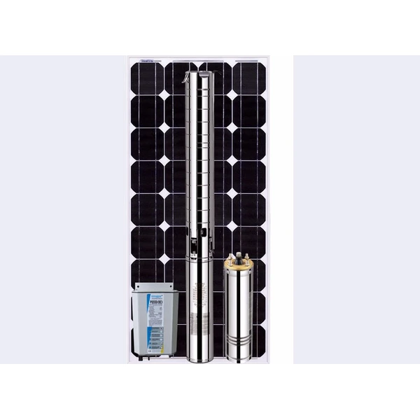 Submersible dc solar water pump