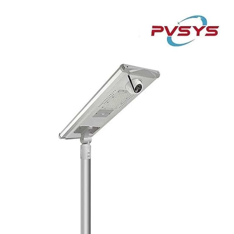 farola solar todo en uno con cámara 