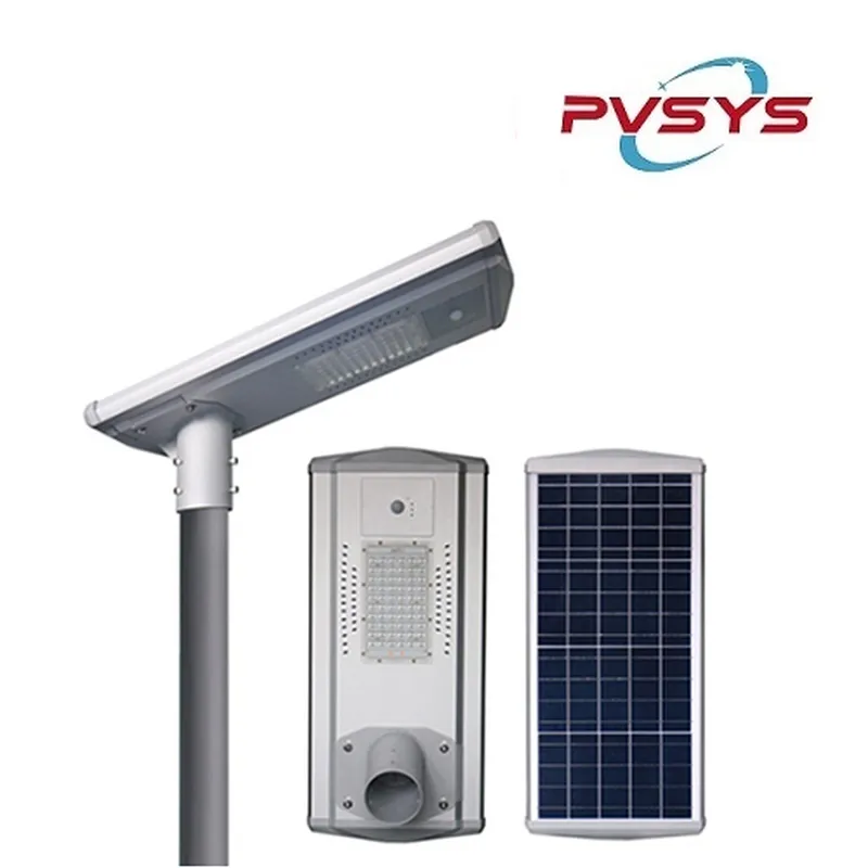 todo en una farola solar 