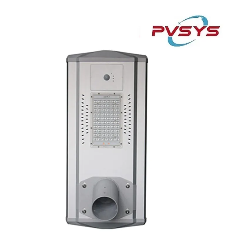 todo en una farola solar 