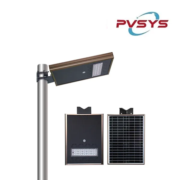 todo en una farola solar 