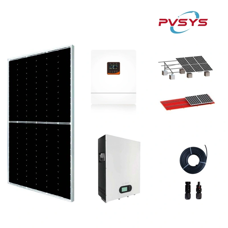 Sistema de almacenamiento híbrido solar de 3,3 kw y 10 kwh