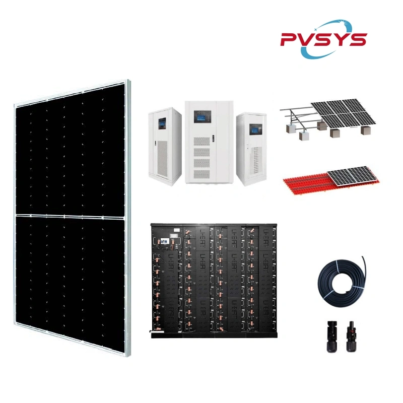 Système de stockage hybride solaire 200 kW 725 kWh