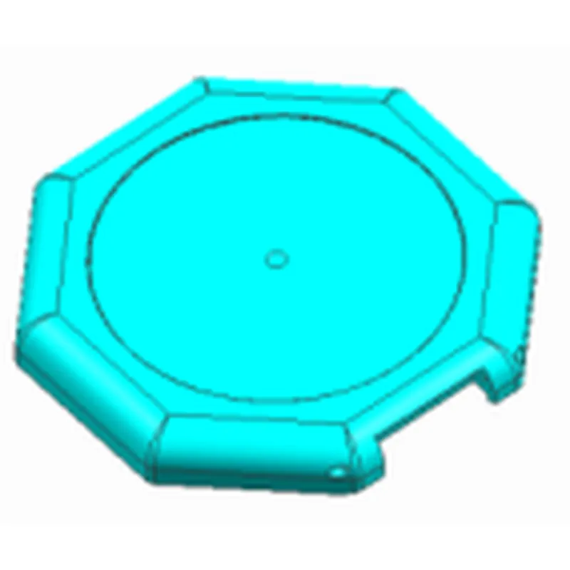 powder box Hexagon compact for production in Malta