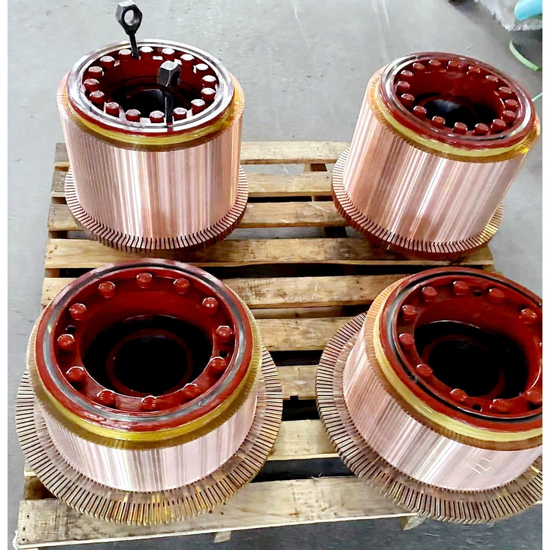 commutator for MPE-350-900 traction motor| Qingfeng commutator