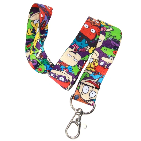 Heat Transfer Print Japan Cartoon Lanyard