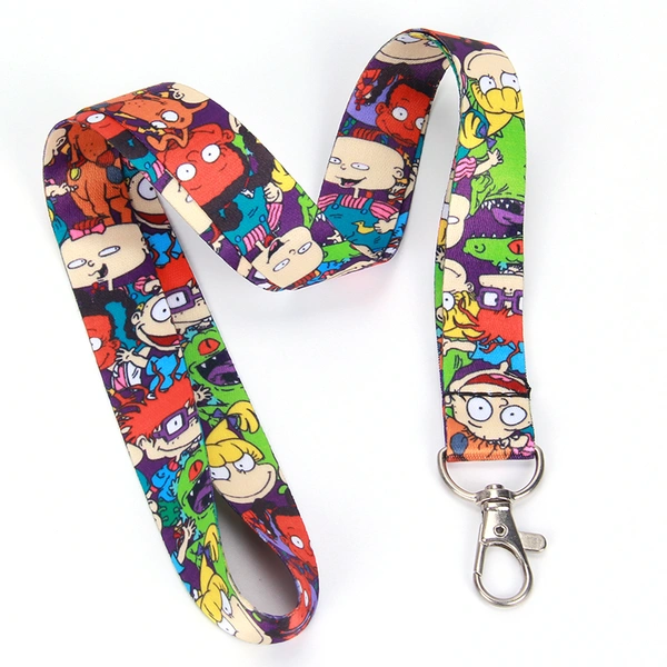 Heat Transfer Print Japan Cartoon Lanyard