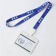 Office Group Exhibition Sublimation ID Badge Holder Lanyard