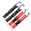 Customize Promotional Short Carabiner Lanyard Factory Direct Sale