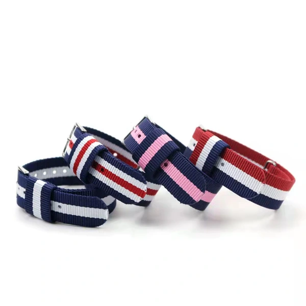 New Promotional Fashion Nylon Watch Strap Watchband Watch Belt