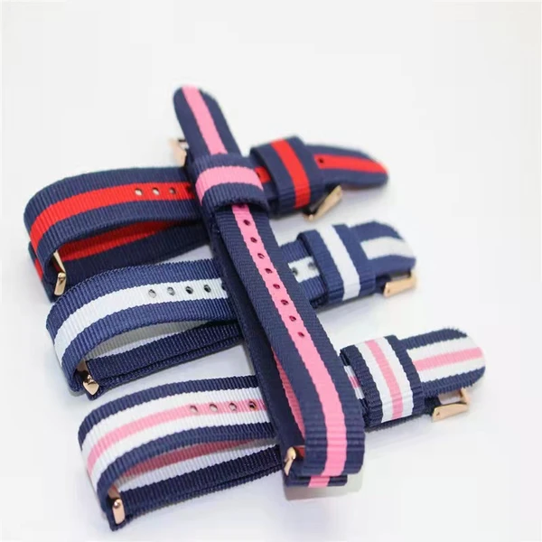 New Promotional Fashion Nylon Watch Strap Watchband Watch Belt
