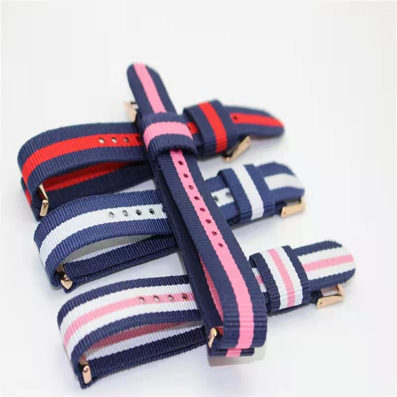 New Promotional Fashion Nylon Watch Strap Watchband Watch Belt