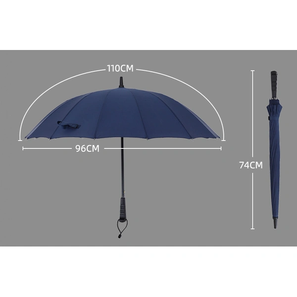 Promotional Advertising Windproof UV Proof Straight Umbrella