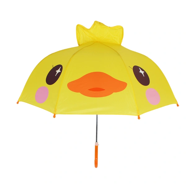 Kids Lovely Outdoor Play 3D Cartoon Rain Umbrella Go School