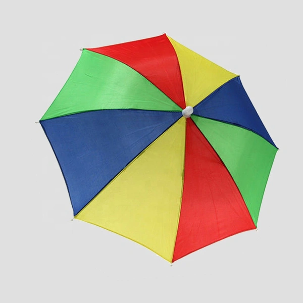 Outdoor Portable Headband Sunshade Travel Fishing Hat Umbrella