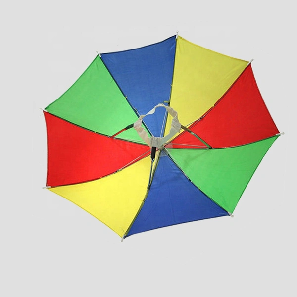 Outdoor Portable Headband Sunshade Travel Fishing Hat Umbrella