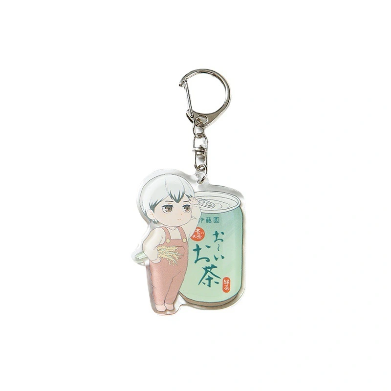 Cartoon Anime Custom Transparent Promotional Acrylic Keychain