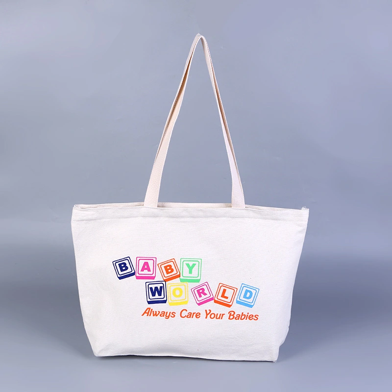 Custom Canvas Tote Bag Crossbody Pregnant Woman Baby Care Cotton Bag