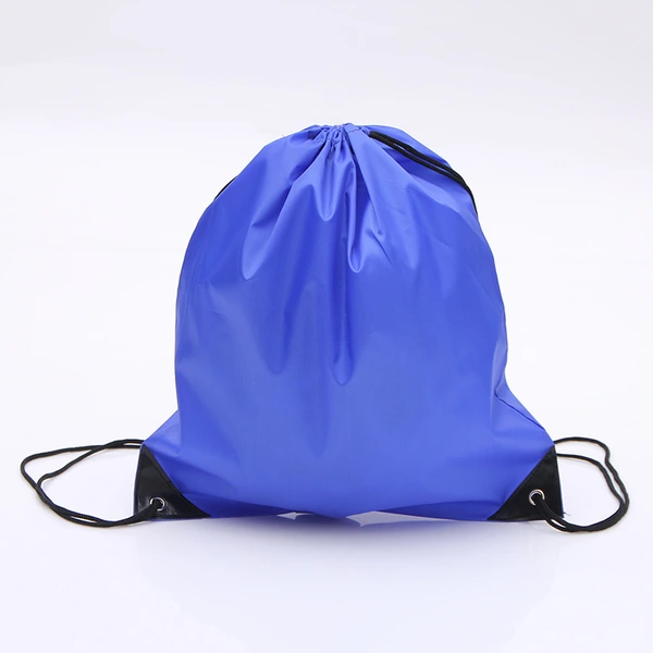 Promotional Drawstring Sling PU Corner Drawstring Storage Bag