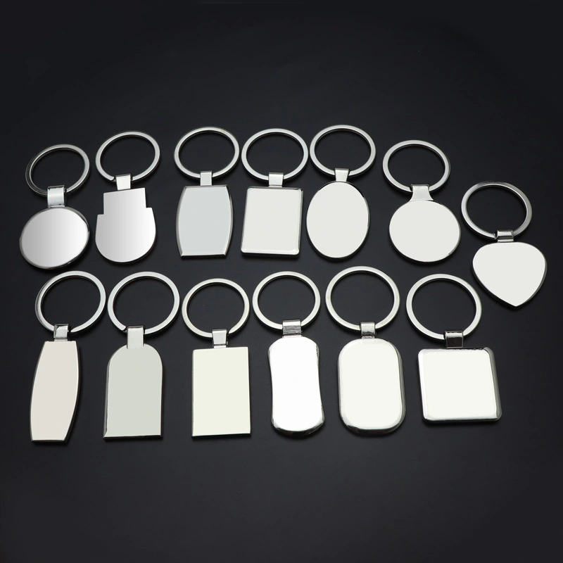DIY Customized Promotional High Quality Stainless Steel Metal Keychain