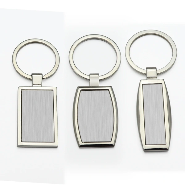 DIY Customized Promotional High Quality Stainless Steel Metal Keychain