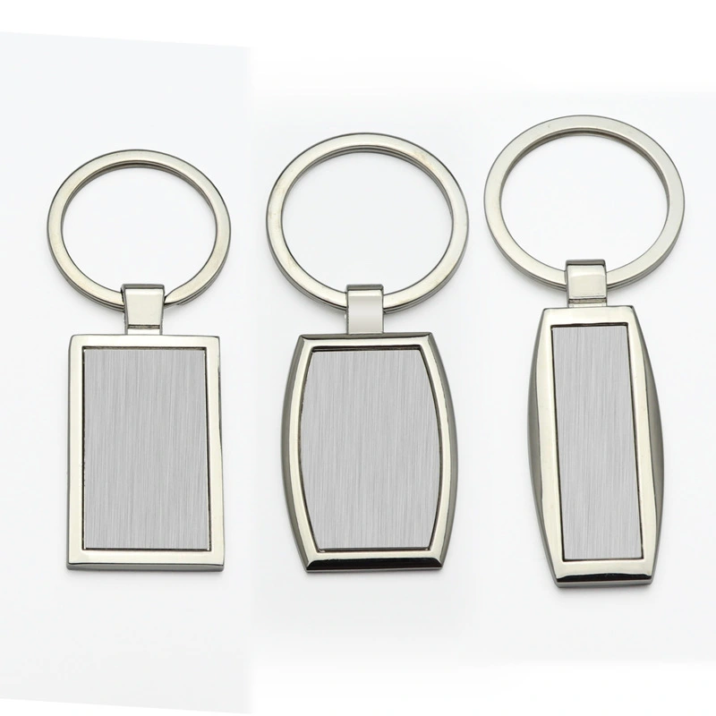 DIY Customized Promotional High Quality Stainless Steel Metal Keychain
