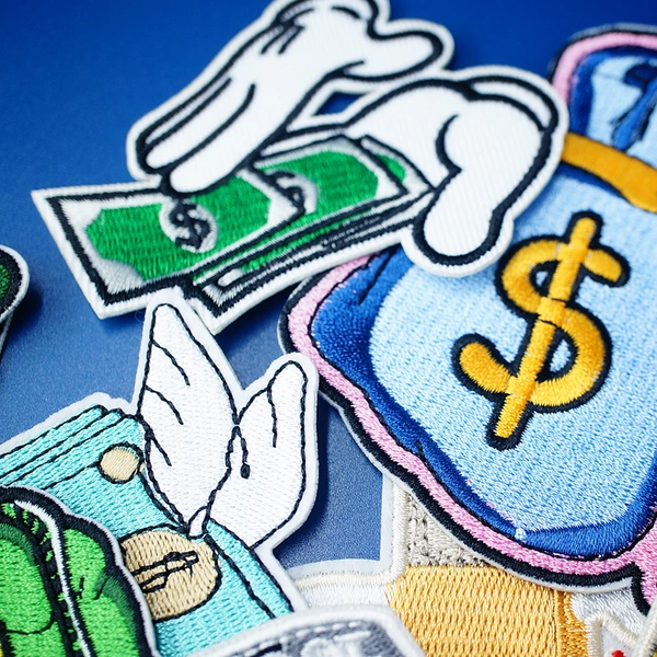 Customized Iron on Money Currency Patch Sticker DIY Accessories