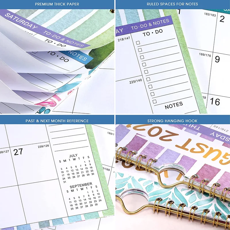 Wholesale Custom Printed Monthly Wall Calendar 2023