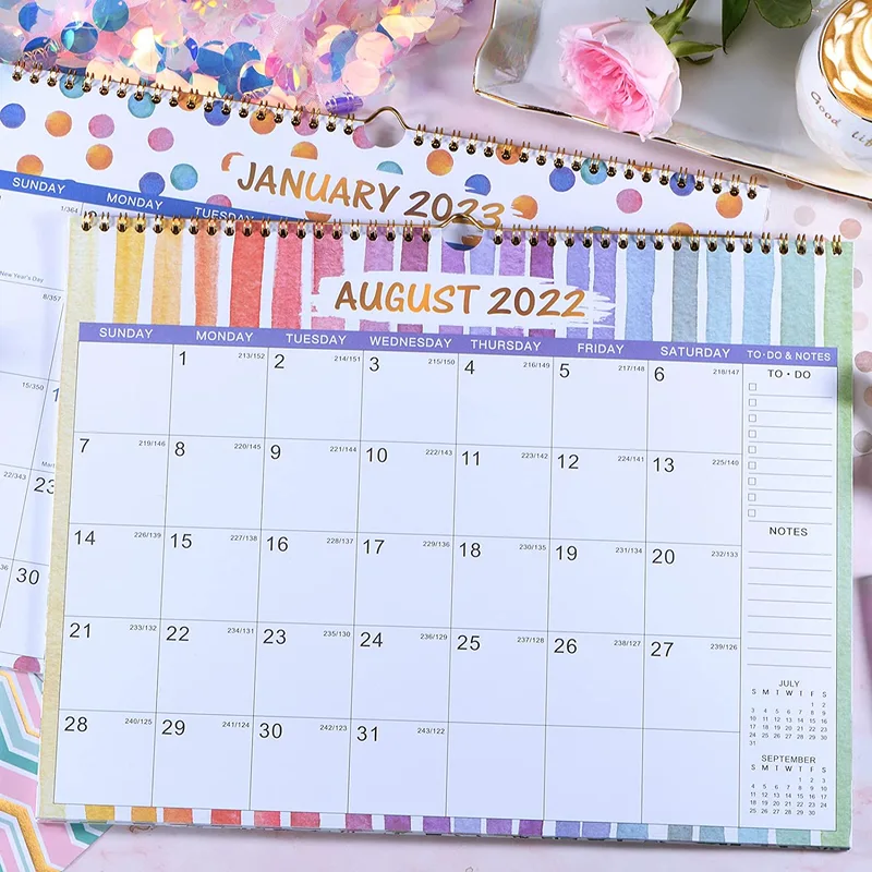 Wholesale Custom Printed Monthly Wall Calendar 2023