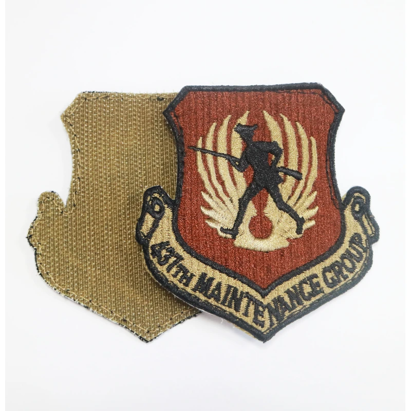 Cheap Custom Velcro Hook Military Embroidery Patches Wholesale