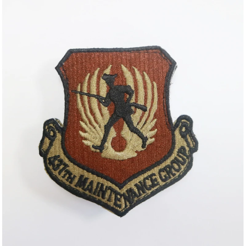 Cheap Custom Velcro Hook Military Embroidery Patches Wholesale