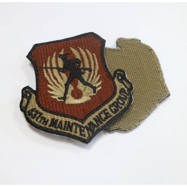 Cheap Custom Velcro Hook Military Embroidery Patches Wholesale