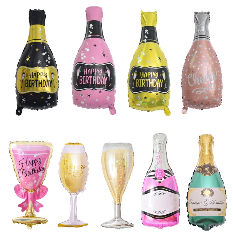 Bar Club Supplies Party Decoration Wine Bottle Balloons