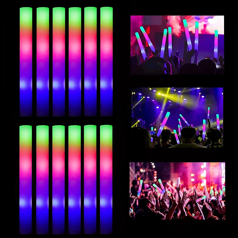 Promotional LED Glow Foam Stick for Concert Halloween Easter Christmas