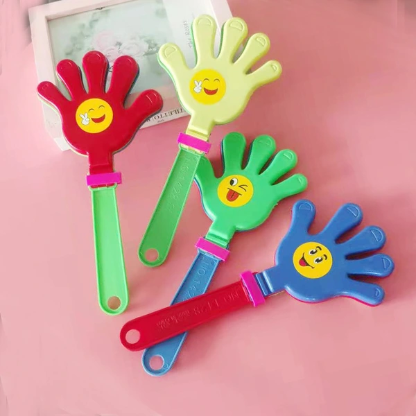 Promotional Gift Noise Maker Cheering Toy Plastic Hand Clapper
