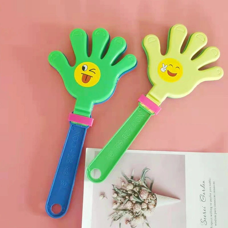 Promotional Gift Noise Maker Cheering Toy Plastic Hand Clapper