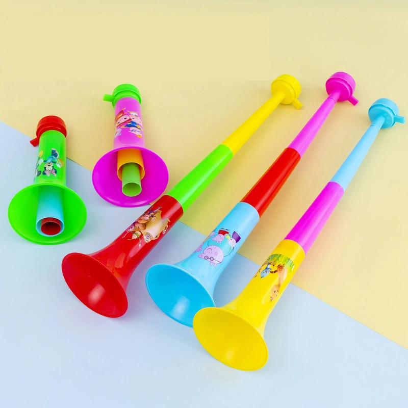 2022 World Cup UEFA Cheap Football Cheering Plastic Horn Toy