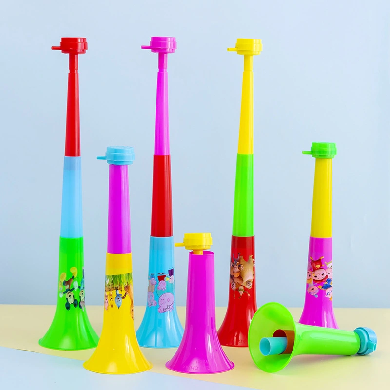 2022 World Cup UEFA Cheap Football Cheering Plastic Horn Toy