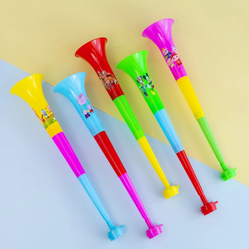 2022 World Cup UEFA Cheap Football Cheering Plastic Horn Toy