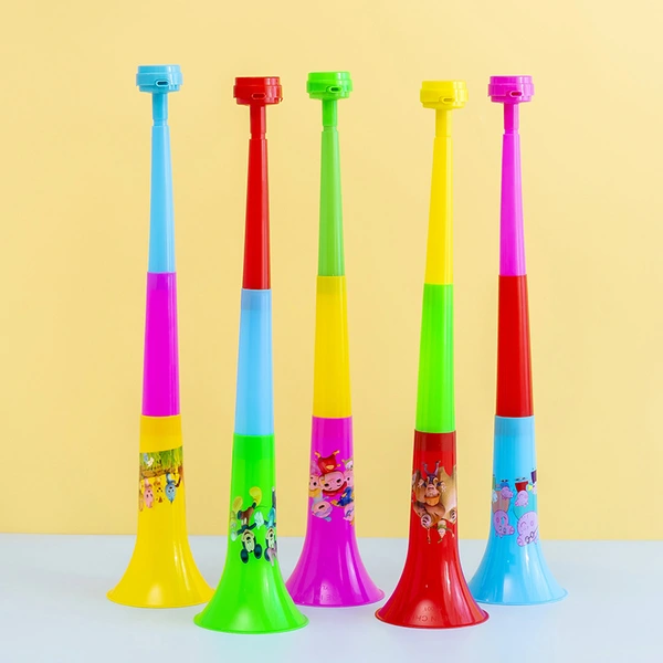 2022 World Cup UEFA Cheap Football Cheering Plastic Horn Toy