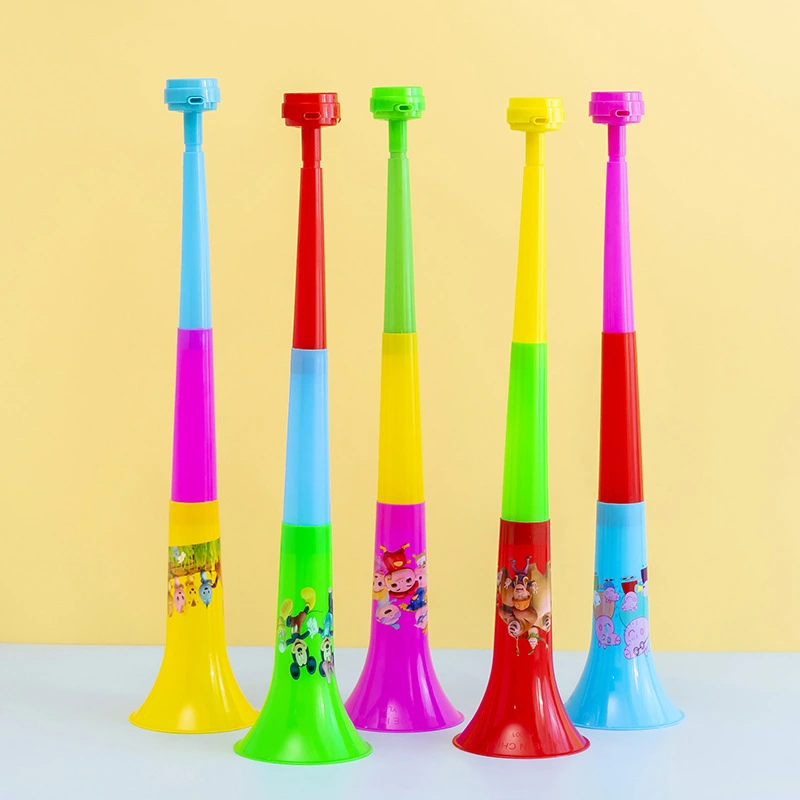 2022 World Cup UEFA Cheap Football Cheering Plastic Horn Toy