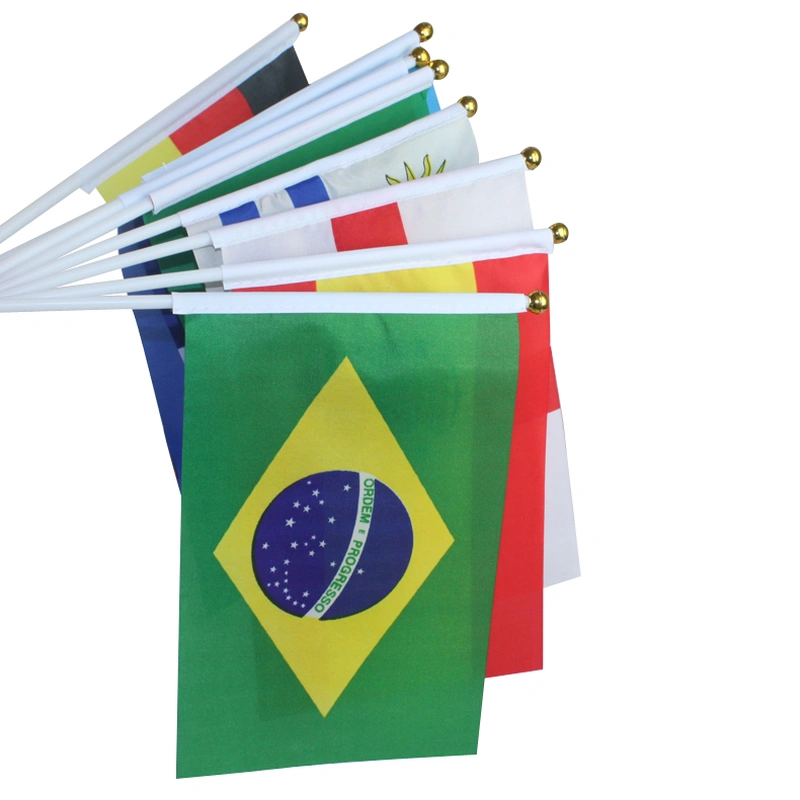 National Day Celebration International Match National Hand Flag