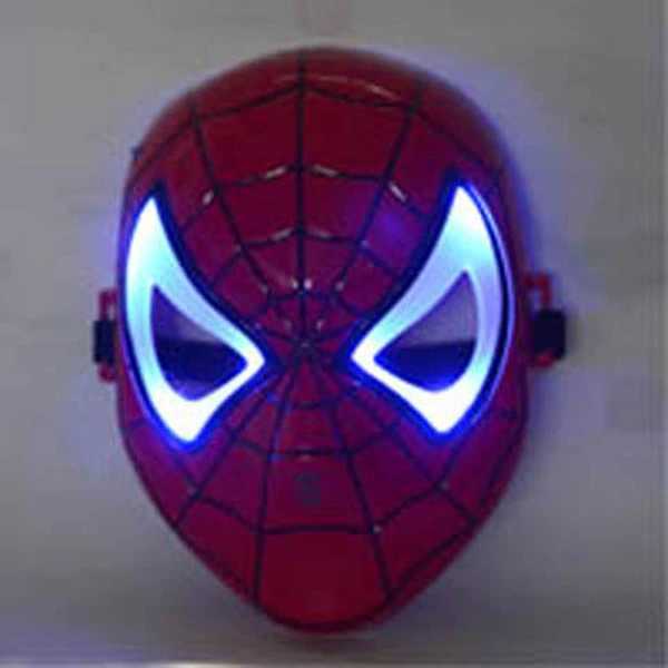 Cartoon Anime Superhero LED Luminous Carnival Celebration Mask