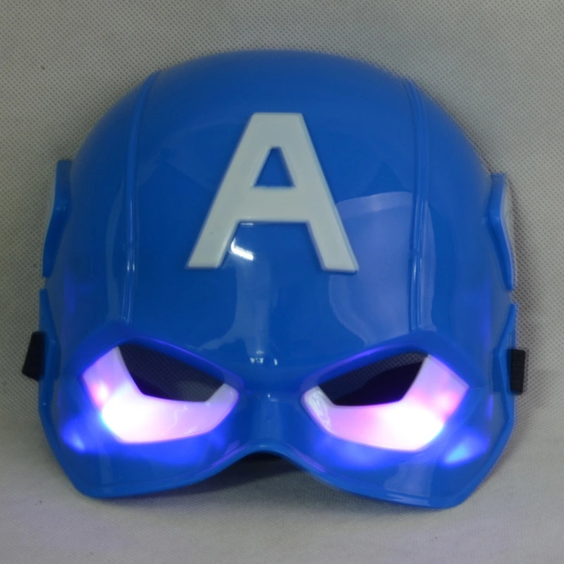 Cartoon Anime Superhero LED Luminous Carnival Celebration Mask