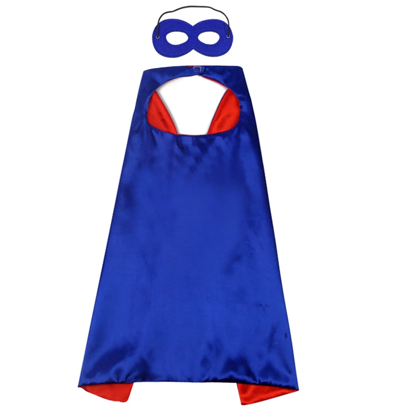 Kids Carnival Celebration Props Anime Cosplay Superhero Cape Costume