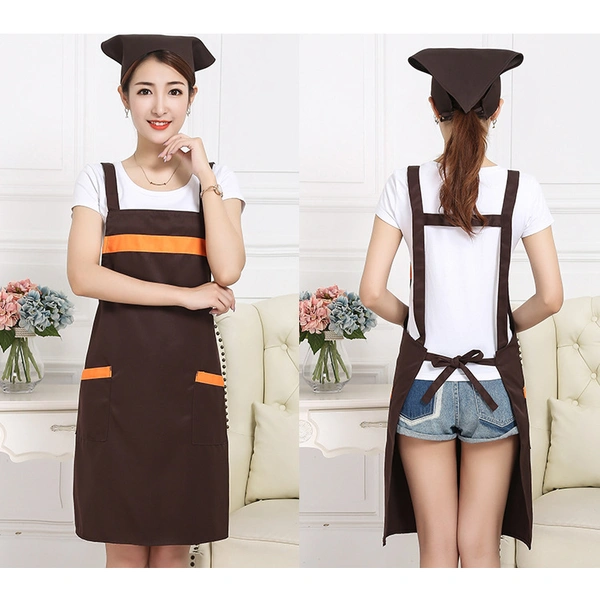 Factory Direct Sale Polyester Cotton Promotional Kitchen Apron