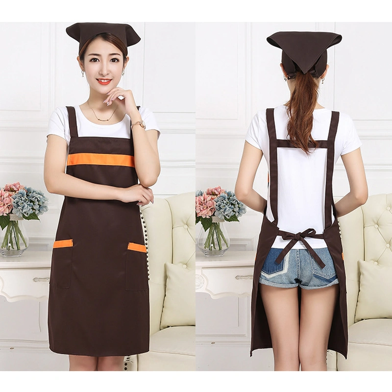 Factory Direct Sale Polyester Cotton Promotional Kitchen Apron